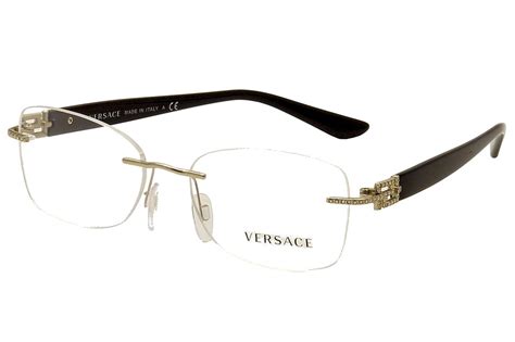 versace frames rimless|discontinued Versace eyeglass frames.